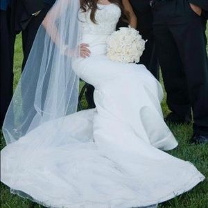 Wedding dress  Casablanca diamond collection